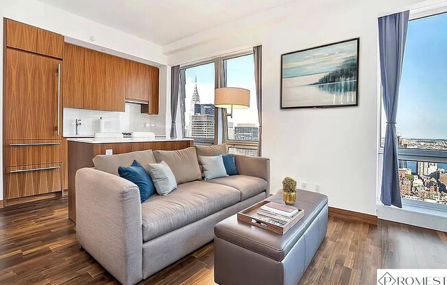 1 bed, 1.5 baths, 806 sqft, $6,850, Unit 45B