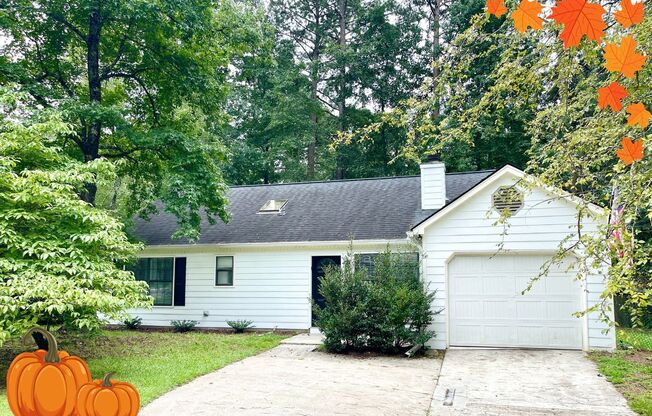 Welcome to this stunning 3-bedroom, 2-bathroom home located in the charming Peachtree City, GA.