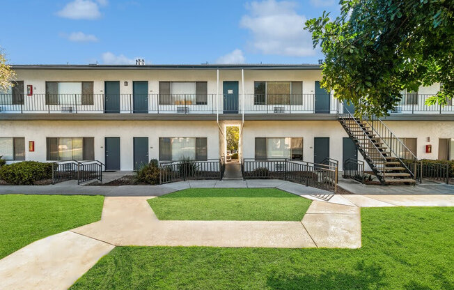 Exterior Shot of Forest Park Apartments in El Cajon, CA.