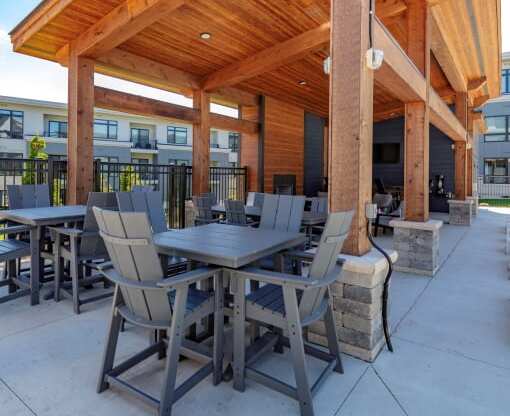 Outdoor Patio at Two Points Crossing, Verona, 53593