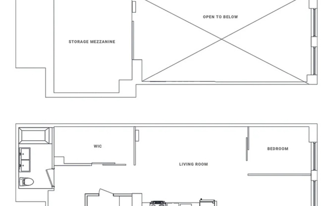 1 bed, 2 baths, $5,500, Unit 3A