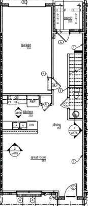 2 beds, 2.5 baths, 1,252 sqft, $1,630, Unit C104