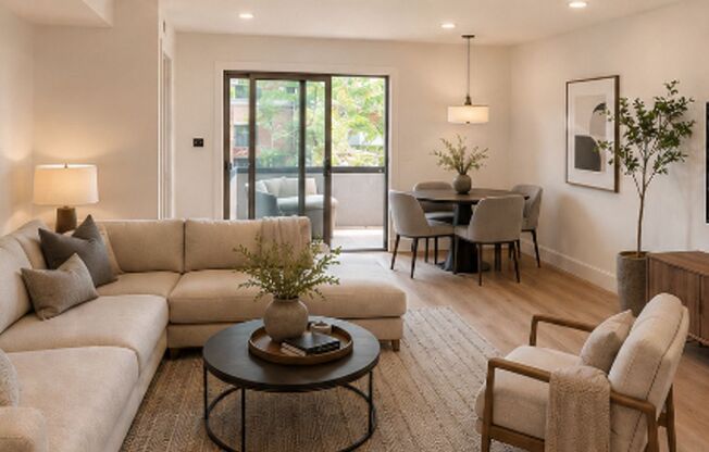 Modern Pet-Friendly 2BR in Washington Square with Parking, Balcony & In-Unit Laundry