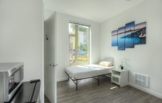 Studio, 1 bath, 169 sqft, $695, Unit C4