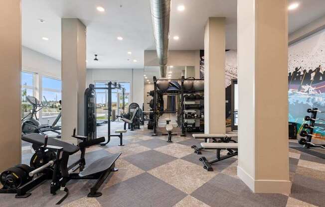 The Edison at Bozeman Gateway Apartments in Bozeman, Montana Fitness Center