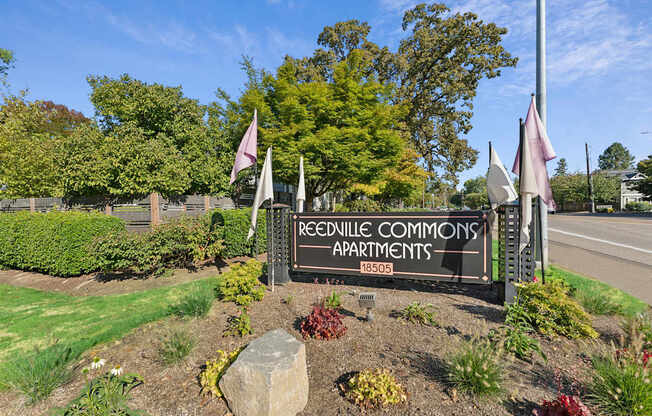 Reedville Commons Apartments in Aloha, Oregon Monument Sign