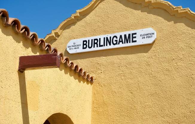 Train station at Bayswater Apartments, Burlingame, 94010