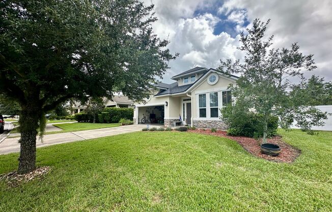 Beautiful 4-Bed, 3-Bath Home in Bartram Park Preserve with Water Views