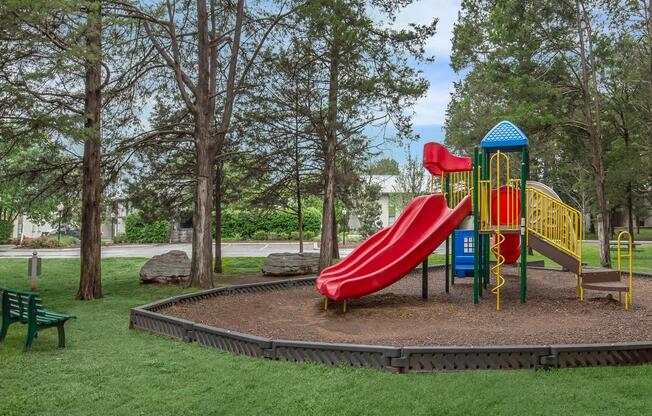 A play area at Ashwood Cove in Murfreesboro, Tennessee