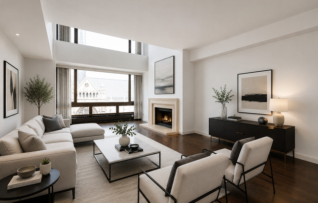 Iconic Gramercy Towers! 2 Story 2BR/2.5BA! 1,745SqFt!  VIEWS! Pool! Fitness! Pet! Parking!  Laundry!  PROGRESSIVE