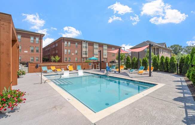 Outdoor Pool with Sundeck