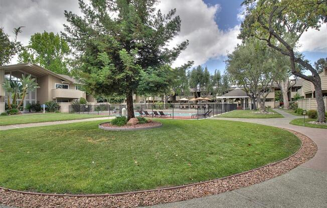 Lush Landscaping at Balboa Apartments, Sunnyvale