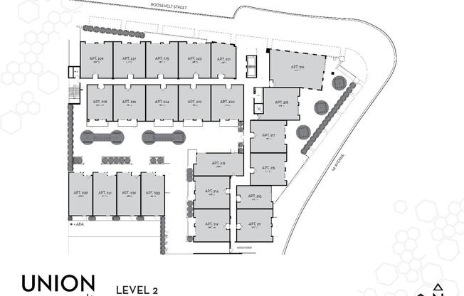 floor plan of the union ground level