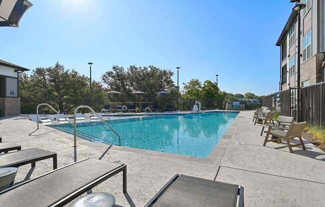 Pool at Whispering Pines at Westdale Hills in Euless, TX