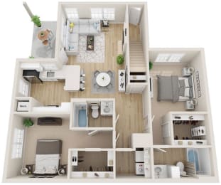 2 beds, 1 bath, $2,905