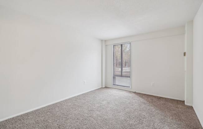 CLASSIC - Bedroom with plush carpet at Trillium in Fairfax, VA