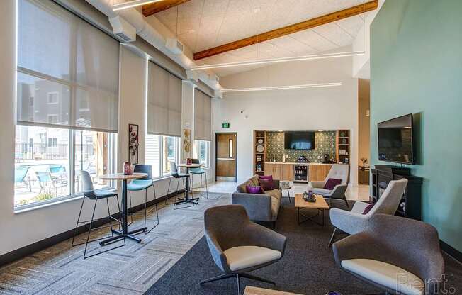 Clubroom at Lofts at Fox Ridge, Raymore, Missouri