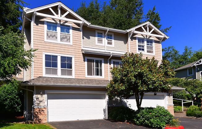 Attached Two-car Garage in specific apartments