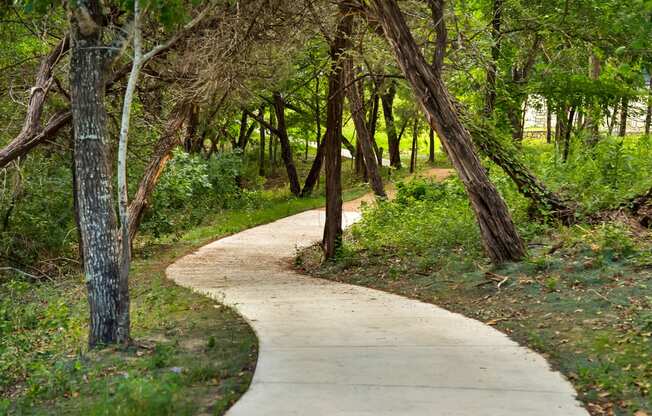 Private Walking/Jogging /Biking Trails