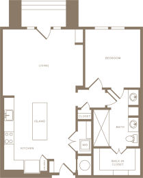 1 bed, 1 bath, 845 sqft, $2,462