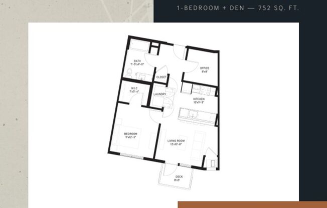 1 bed, 1 bath, 793 sqft, $1,467