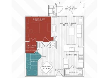 1 bed, 1 bath, 770 sqft, $1,515