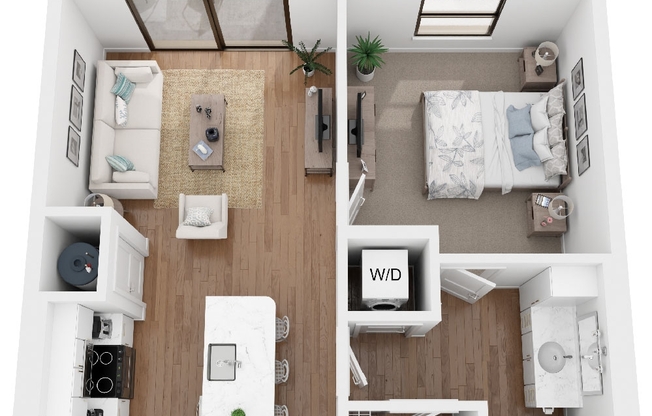 1 bed, 1 bath, 675 sqft, $2,139