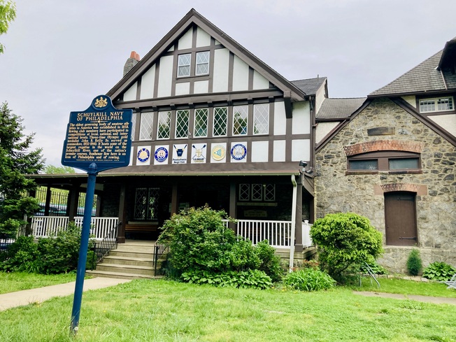 Boathouse Row in North Philly