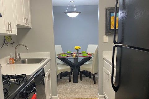 dining room from kitchen