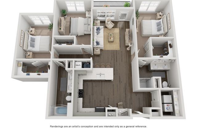 3 beds, 2 baths, 1,367 sqft, $2,766