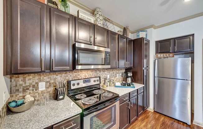 Mansfield on the Green Kitchen