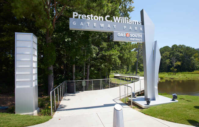 Stroll through Preston C. Williams Gateway Park