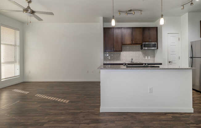 Living Room with Hard Surface Flooring