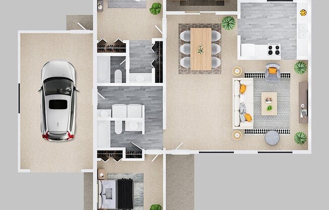 2 beds, 2 baths, $1,899