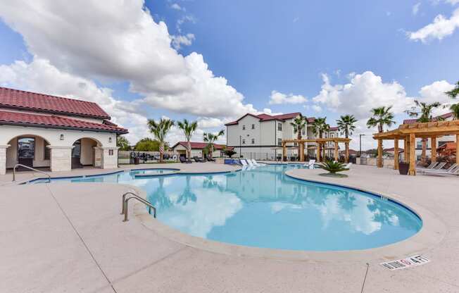 Resort-Style Pool at Eastridge Apartments in Del Valle