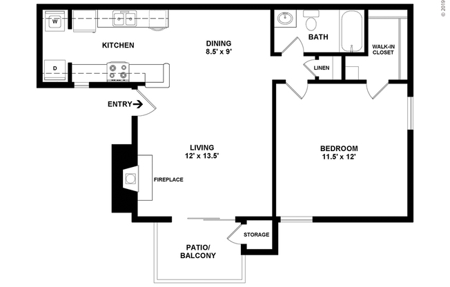 A1: Beds - 1: Baths - 1: SqFt Range - 671 to 671