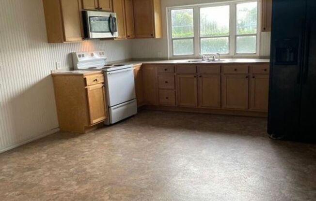 Open Floor Plan home on Private Spacious Lot