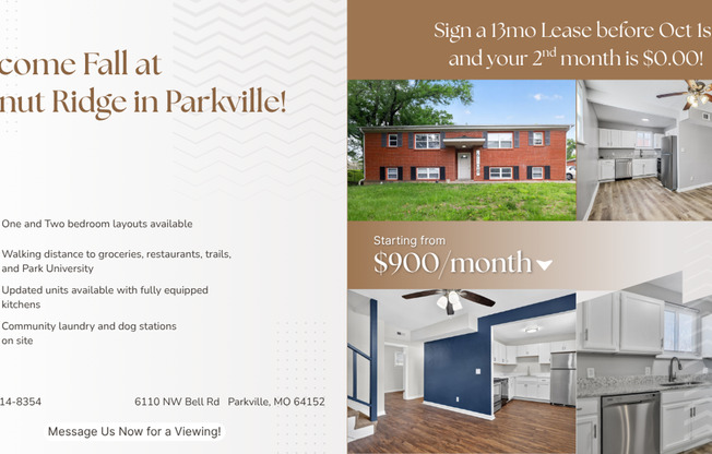 2 beds, 1 bath, 825 sqft, $995, Unit 6116-F