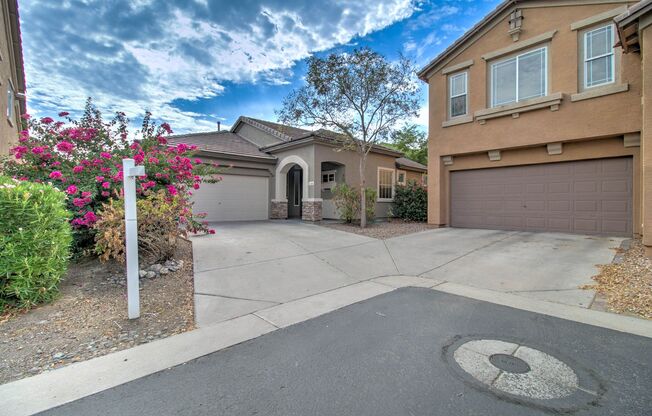 3 Bedroom + 2 Bathroom + 2 Car Garage + Community Pool in Gated Community in Phoenix!