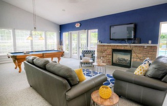 clubhouse in Chelsea Park Apartments