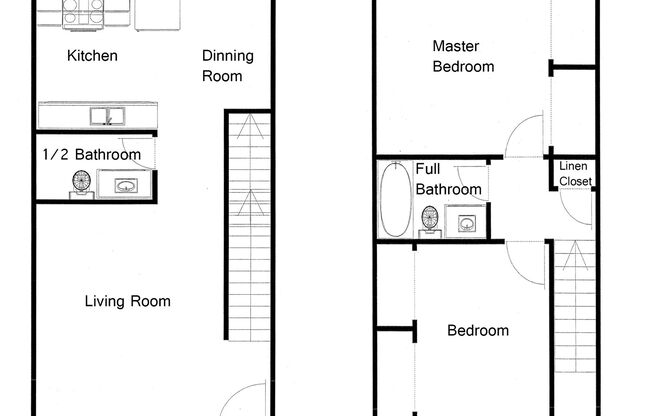 2 beds, 1.5 baths, 942 sqft, $1,350, Unit 4421D01