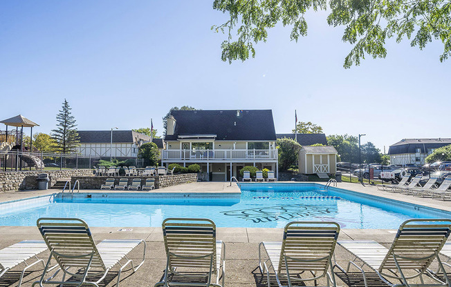 Apartment with pool at bavarian woods apartments