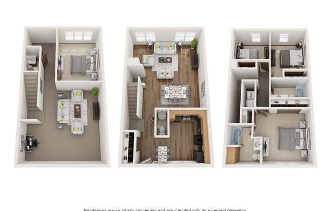 4 beds, 3.5 baths, 2,330 sqft, $2,200, Unit 179SMA1