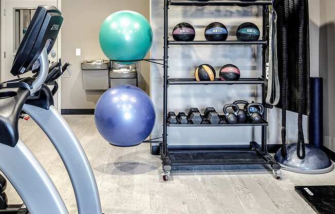 Fitness Center at Sterling at Prairie Trail in Ankeny, IA