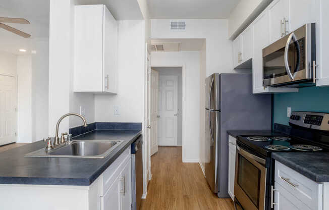 Kitchen with Stainless Steel Appliances