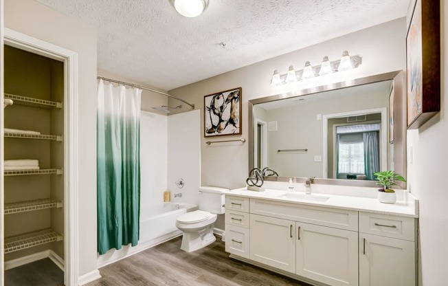 Luxurious Bathroom at The Veranda, Lawrenceville, 30044