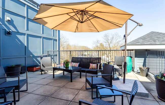 our apartments showcase a beautiful rooftop terrace