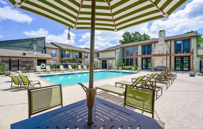 our apartments offer a swimming pool