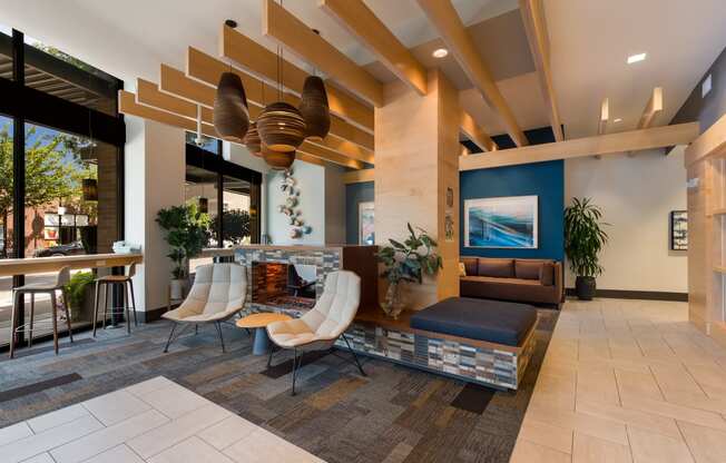 Voda Apartment Lobby with Seating