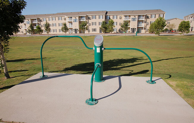 Fitness Activity Path at Van Horne Estates Apartments, Texas